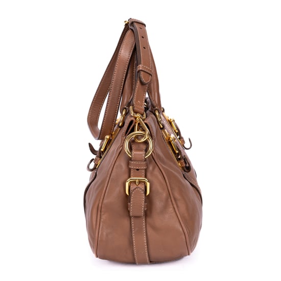 Prada Bauletto en marrón Cuero de ternero - Image 4