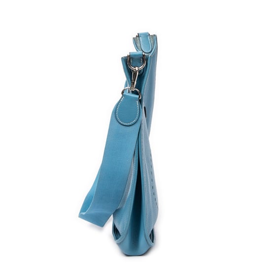 Hermès Evelyne I GM en  Blue Cuero de ternero - Image 4