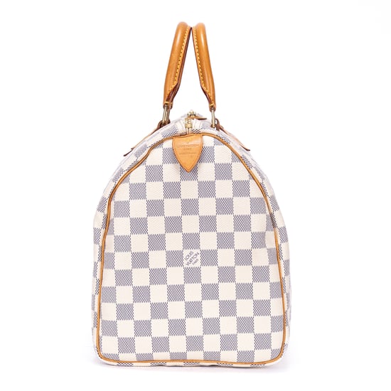 Louis Vuitton Speedy 35 en marfil Lienzo recubierto - Image 4