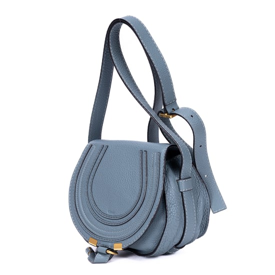 Chloé Mini Drew Mini en  azul Cuero de ternero - Image 2