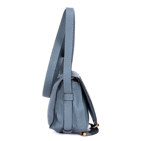 Chloé Mini Drew Mini en  azul Cuero de ternero - Image 4