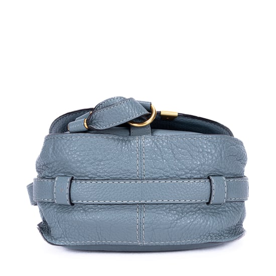 Chloé Mini Drew Mini en  azul Cuero de ternero - Image 6