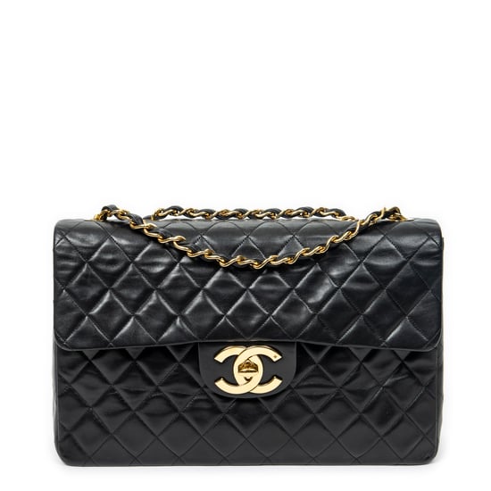 Chanel Maxi Jumbo XL Flap en Black Cuero de ternero - Image 1