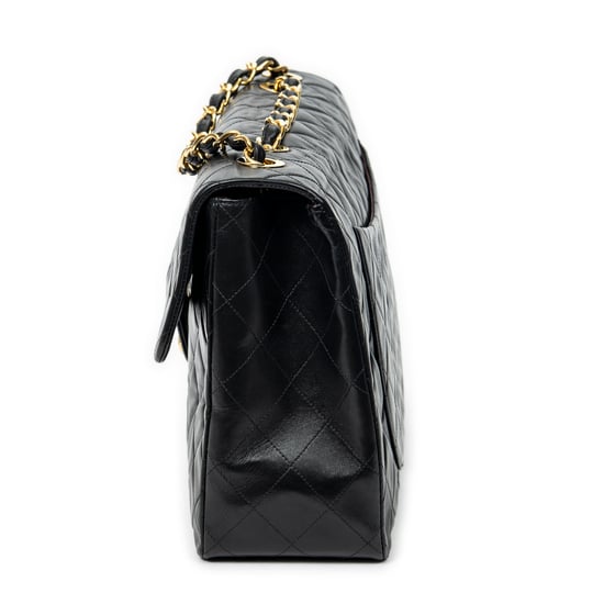 Chanel Maxi Jumbo XL Flap en Black Cuero de ternero - Image 3