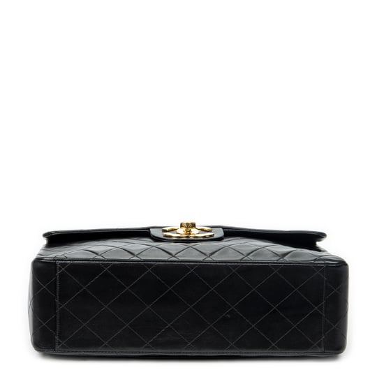 Chanel Maxi Jumbo XL Flap en Black Cuero de ternero - Image 6