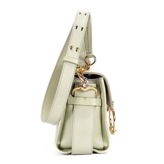 Chloé Tess Day Bag en verde claro Cuero de ternera - Image 4