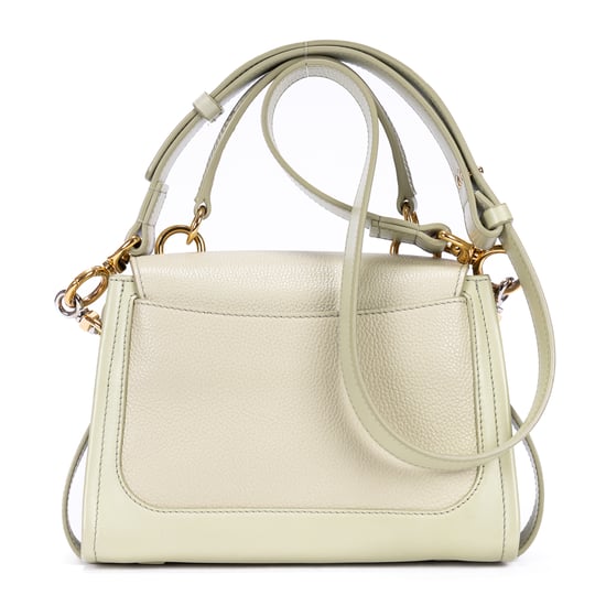 Chloé Tess Day Bag en verde claro Cuero de ternera - Image 5