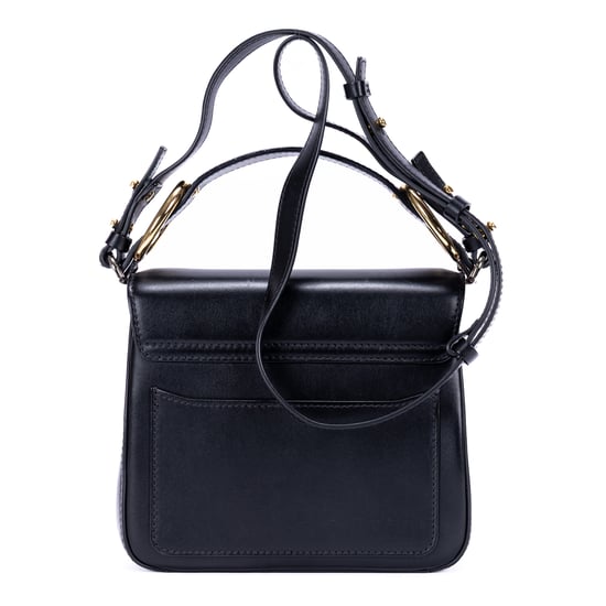 Chloé Small C Crossbody Small en negro Cuero de ternero - Image 5