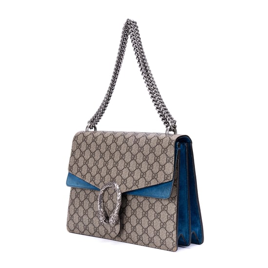 Gucci Medium Dionysus Chain Crossbody Medium en beige Lienzo recubierto - Image 2