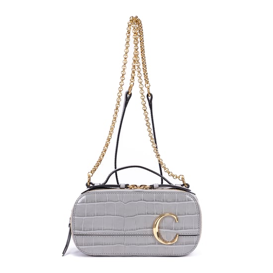 Chloé C Crossbody en gris Cuero de ternero - Image 1