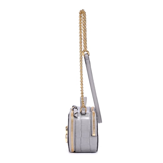 Chloé C Crossbody en gris Cuero de ternero - Image 3