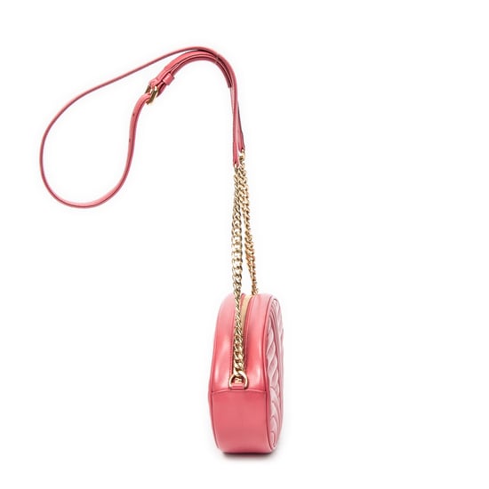 Prada Oval Chain Crossbody en Pink Cuero de ternero - Image 3