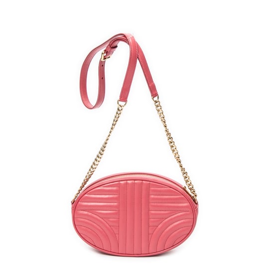 Prada Oval Chain Crossbody en Pink Cuero de ternero - Image 5