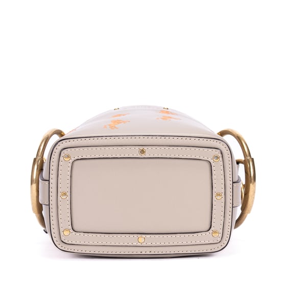 Chloé Roy Bucket  en  gris Cuero de ternero - Image 6