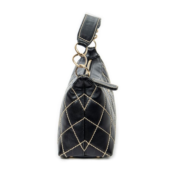 Chanel Surpique CC Hobo en Black Cuero de ternero - Image 4