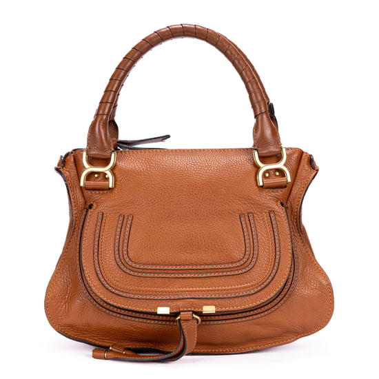 Chloé Medium Marcie Medium en Tan Cuero de ternero - Image 1