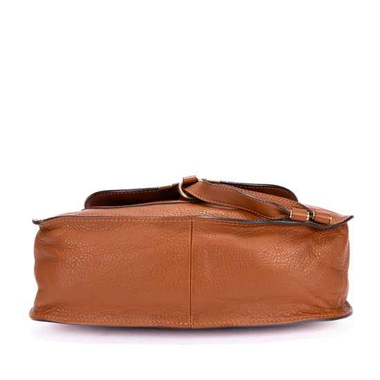 Chloé Medium Marcie Medium en Tan Cuero de ternero - Image 6