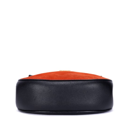 Chloé Small Bicolor Drew Small en  negro Cuero de ternero - Image 6