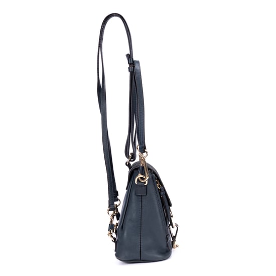 Chloé Faye Backpack Mini en  Marina Cuero de ternera - Image 4