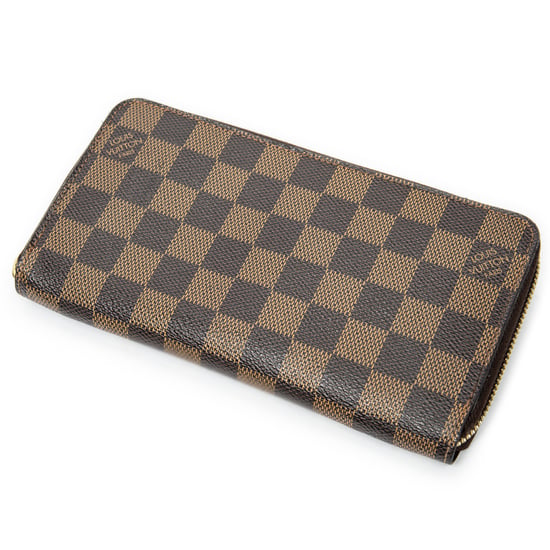 Louis Vuitton Zippy Wallet en Brown Lienzo recubierto - Image 1