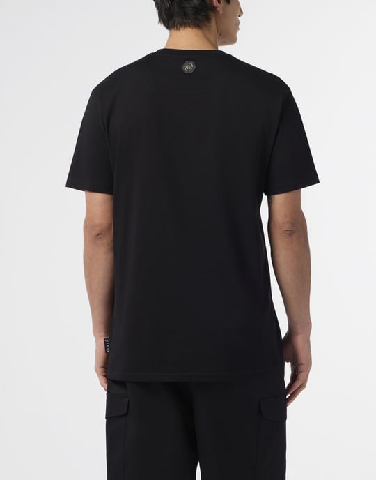 Round Neck T-Shirt Logo Hexagon - Image 5