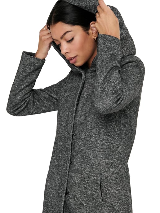 Abrigo Gris Solo para Mujeres - Image 4