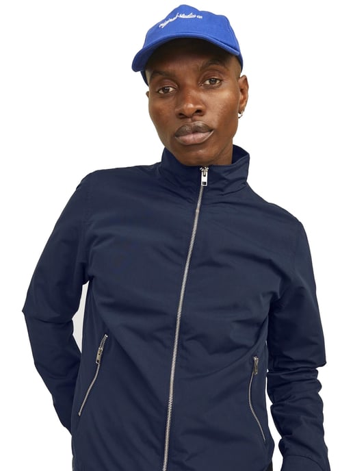 Chaqueta Jack & Jones verano Jje Rush Harrington Bomber Azul - Image 3
