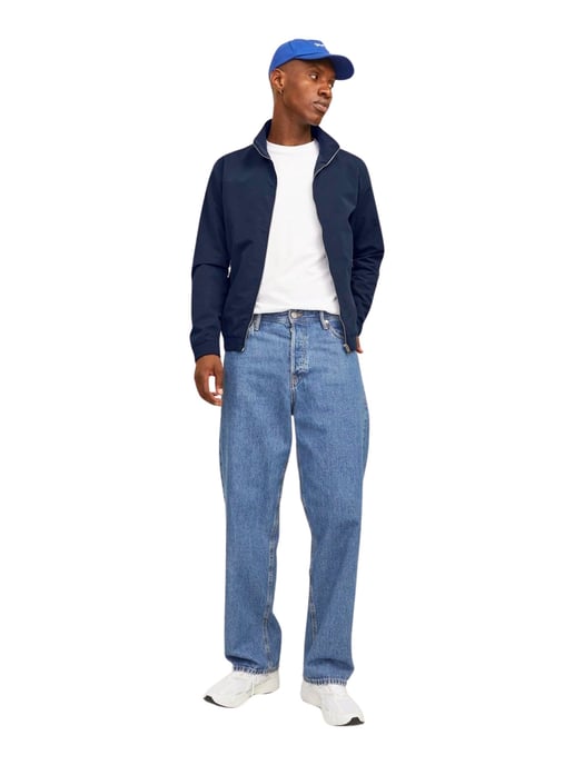 Chaqueta Jack & Jones verano Jje Rush Harrington Bomber Azul - Image 4