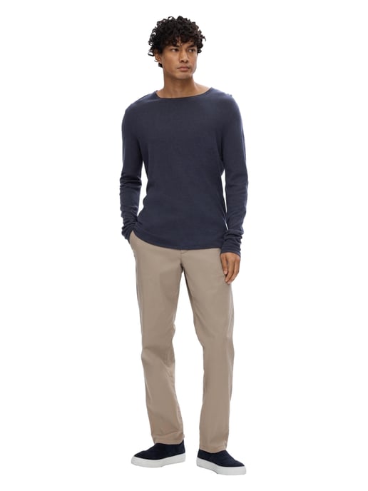 Selected Sweaters Rocks Cuello redondo Azul zafiro oscuro - Image 3
