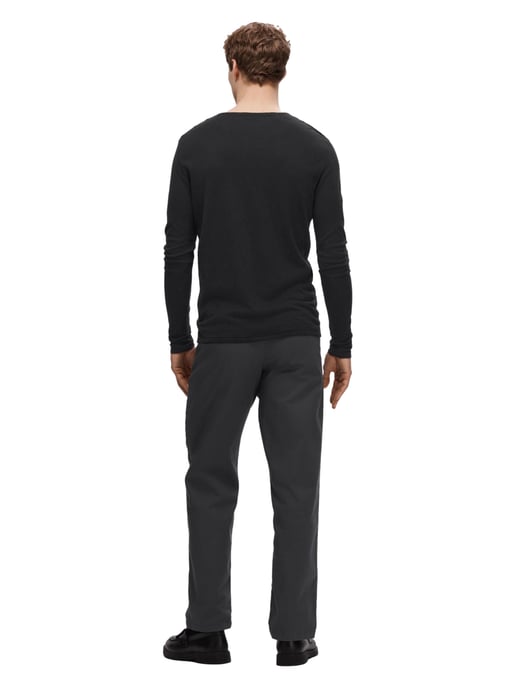 Selected Sweaters Rocks Knit Crew Neck Negro Negro - Image 2