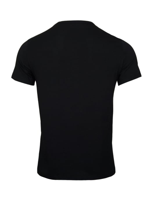 Men's Armani 2 Pack of T-Shirts in Black - Image 2