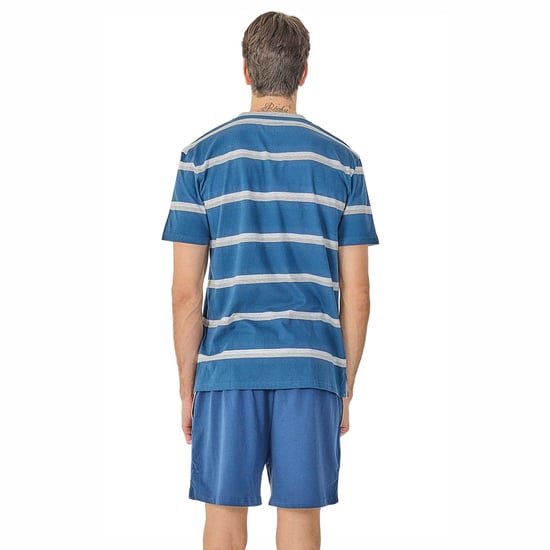Pijamas de verano de hombre de manga corta JJB21 - Image 3