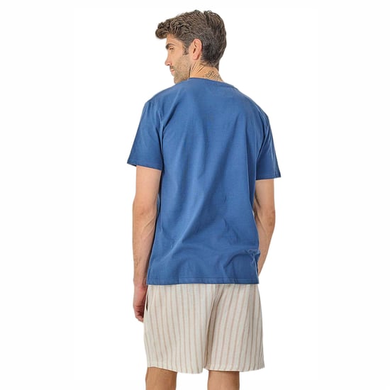 Pijamas cortos de verano para hombre JJB22 - Image 3