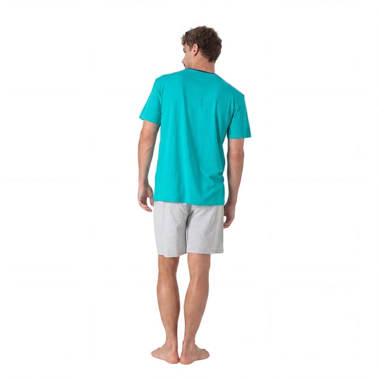 Pijama Corto de Verano para Hombre MU17 - Image 3