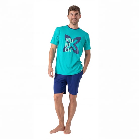 Pijamas Cortos de Verano para Hombre MU9 - Image 1