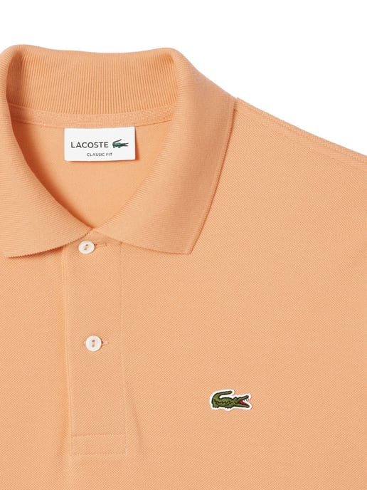 Lacoste L.12.12 Piqué Cotton Polo Peach - Image 2
