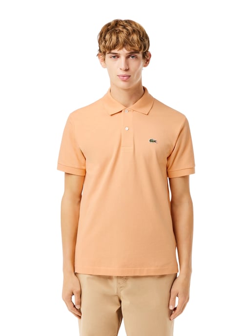 Lacoste L.12.12 Piqué Cotton Polo Peach - Image 3