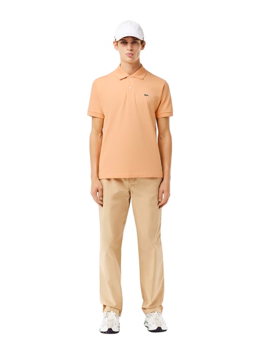 Lacoste L.12.12 Piqué Cotton Polo Peach - Image 5