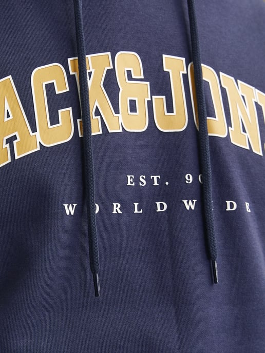 Jack & Jones Caleb Sweat Hood Azul - Image 3