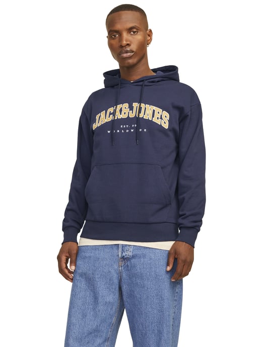 Jack & Jones Caleb Sweat Hood Azul - Image 5