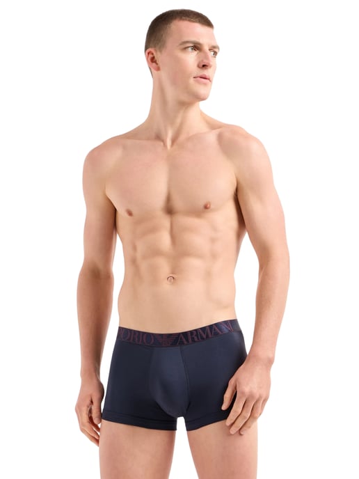 Emporio Armani 3 Pack Cotton Stretch Trunk - Image 3