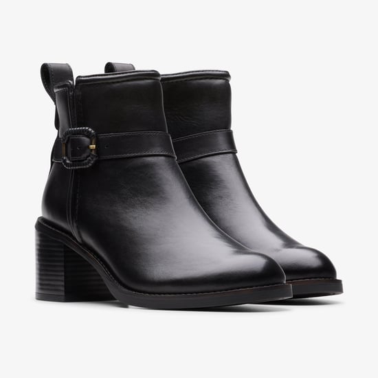 Chamberly Trim Black Leather Botas - Image 4