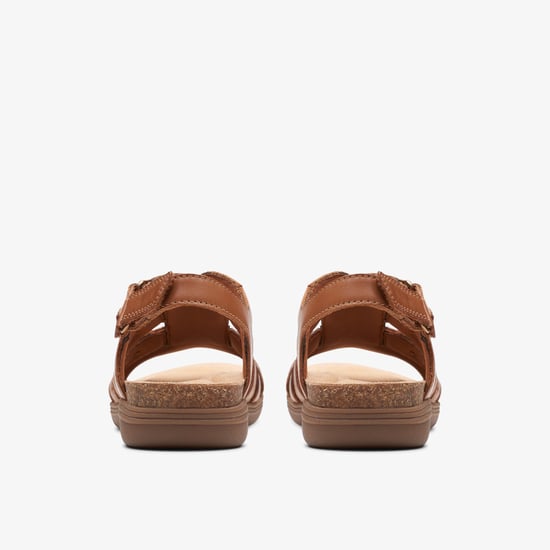 Sandalias de Cuero Marrón Abril Belle - Image 5