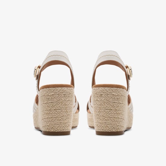 Sabina Strap Cream Leather Sandalias - Image 5