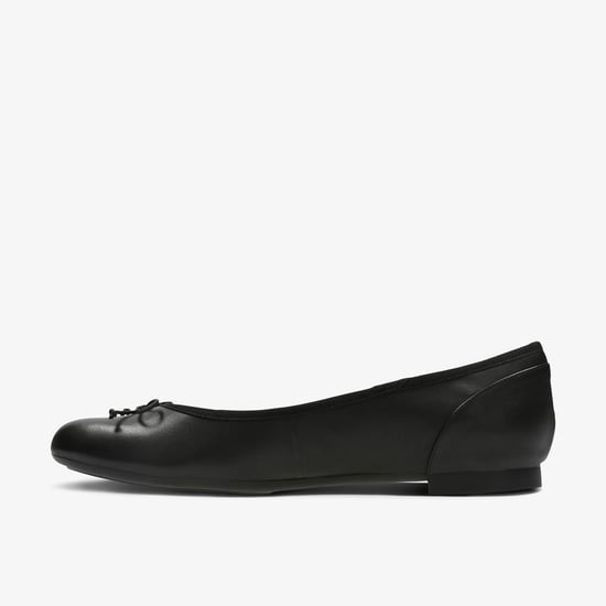Couture Bloom Black Leather Zapatos - Image 3