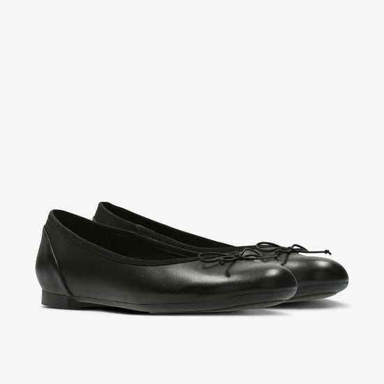 Couture Bloom Black Leather Zapatos - Image 5
