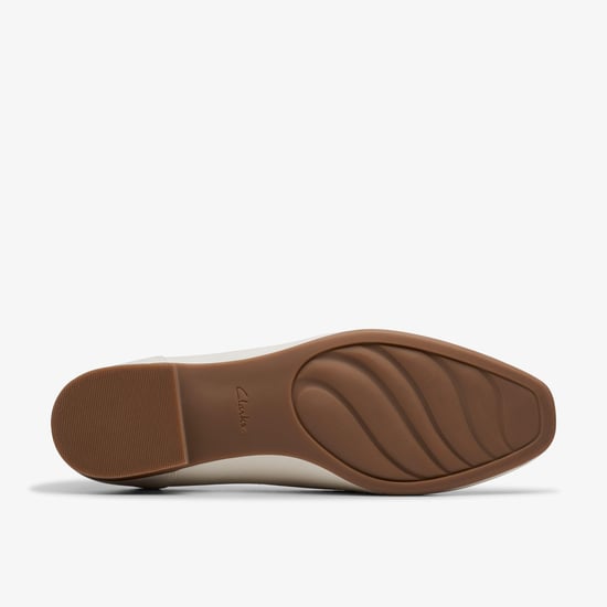 Juliet Aster Off White Leather Zapatos - Image 3