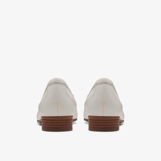 Juliet Aster Off White Leather Zapatos - Image 5