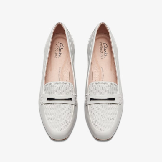 Juliet Aster Off White Leather Zapatos - Image 6