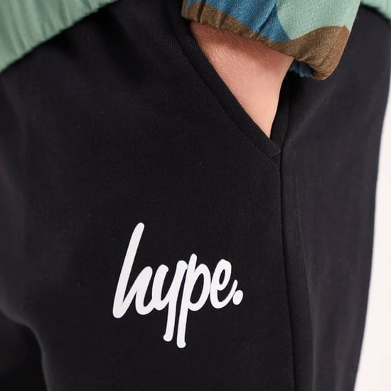 Pantalones de chándal negros para niños Casual Joggers Suaves con puños - Image 5